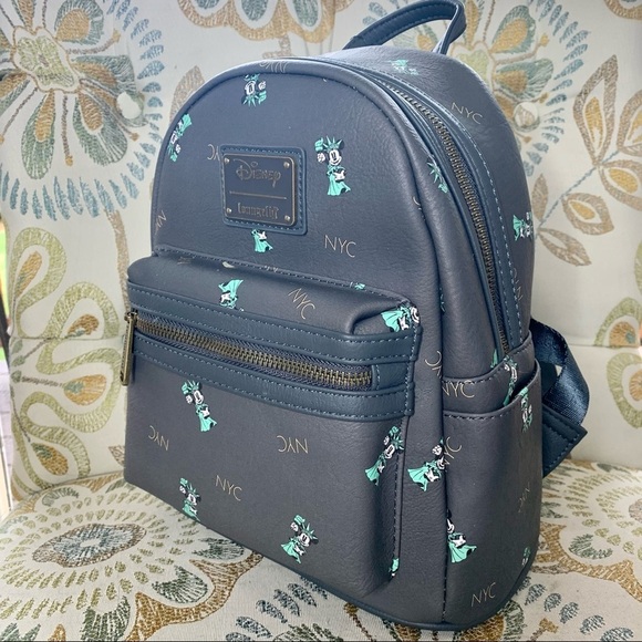 New! Loungefly Disney Minnie Mouse Statue Liberty - Picture 2 of 6